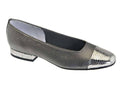 Pewter Squama Slingback Heels J830853