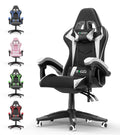 Blue Ergonomic High-Back Gaming Chair with Lumbar Support T44472