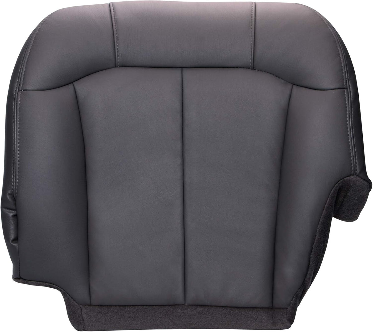 Medium Dark Pewter Leather Replacement Seat Cover K344994