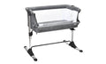 Grey Portable Baby Bassinet Crib with Carrying Bag G853