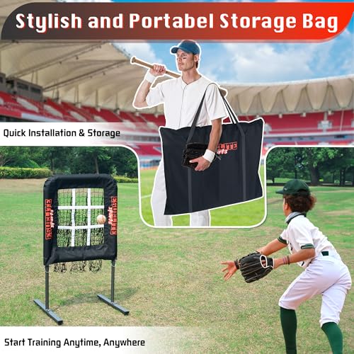 9 Hole Pitching Net with Strike Zone G81024