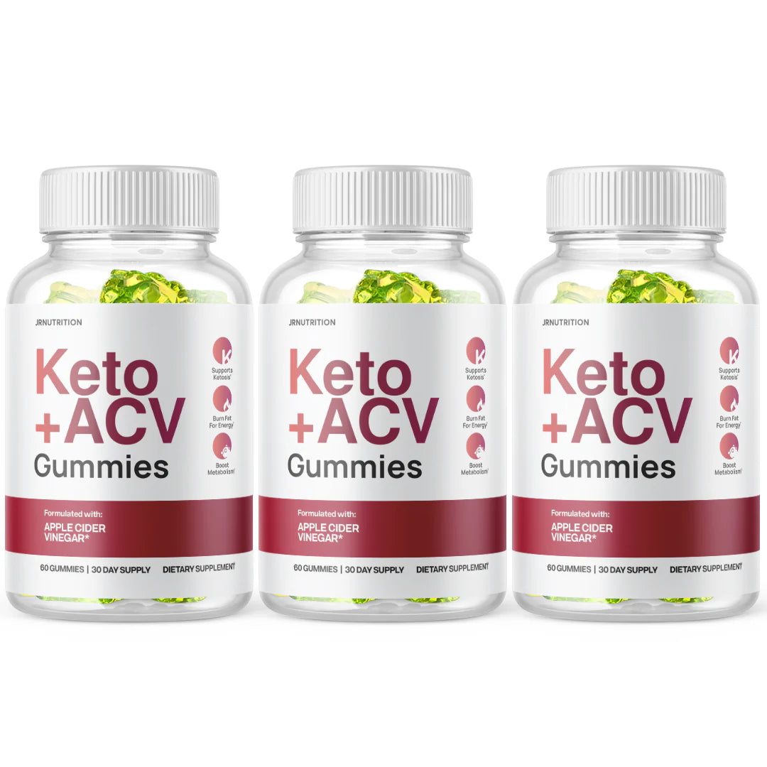 Keto + ACV 500mg Gummies - 3 Bottles M332355