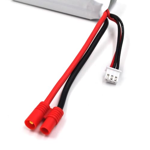 7.4V 2500mAh LiPo Battery with Banana Connector and B3 Charger J49739