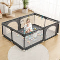 Large Gray Baby Playpen S8269
