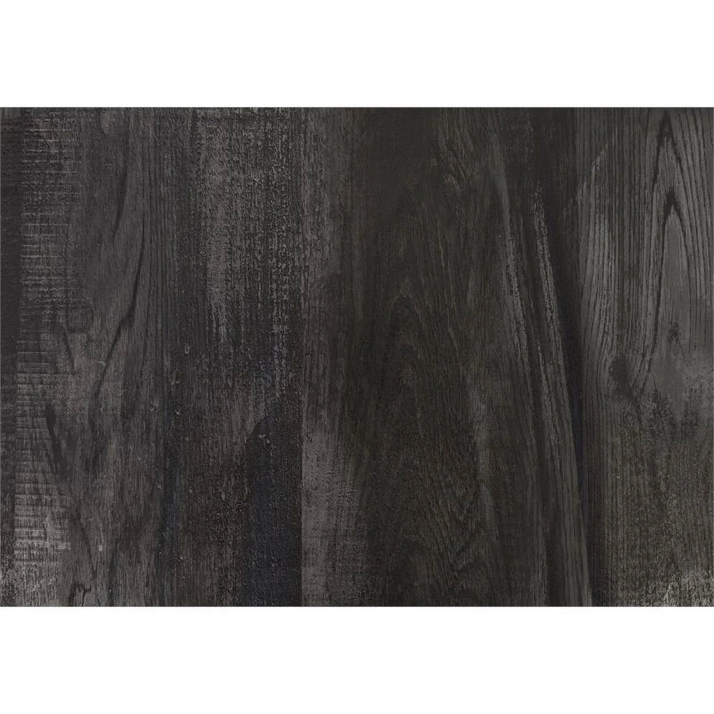 Black Rectangular Farmhouse Wood Side Table E922355