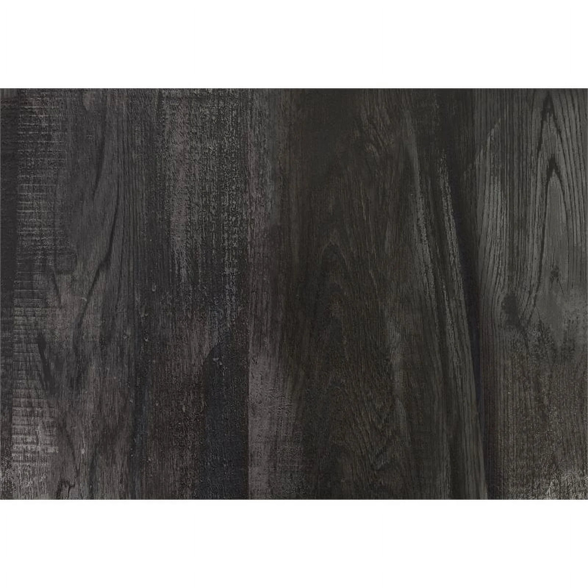 Black Rectangular Farmhouse Wood Side Table E922355