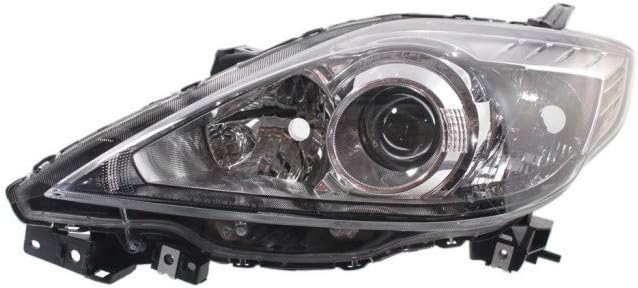 Black Housing Headlight Pair for Mazda 5 2008 2009 F909414