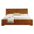 Oak Wood Queen Size Platform Bed U795