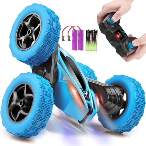 Remote Control Car 2.4GHz 4WD Double Sided 360° Rotating Monster Truck Y176
