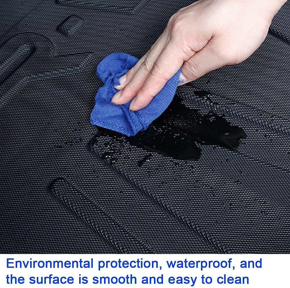 Cargo Mat Liner Trunk Liner for Jeep Renegade 2016-2019, Pack of 2 E4969
