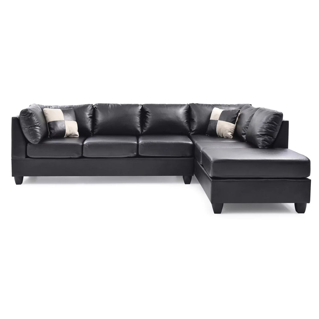 Black Sectional Q2543