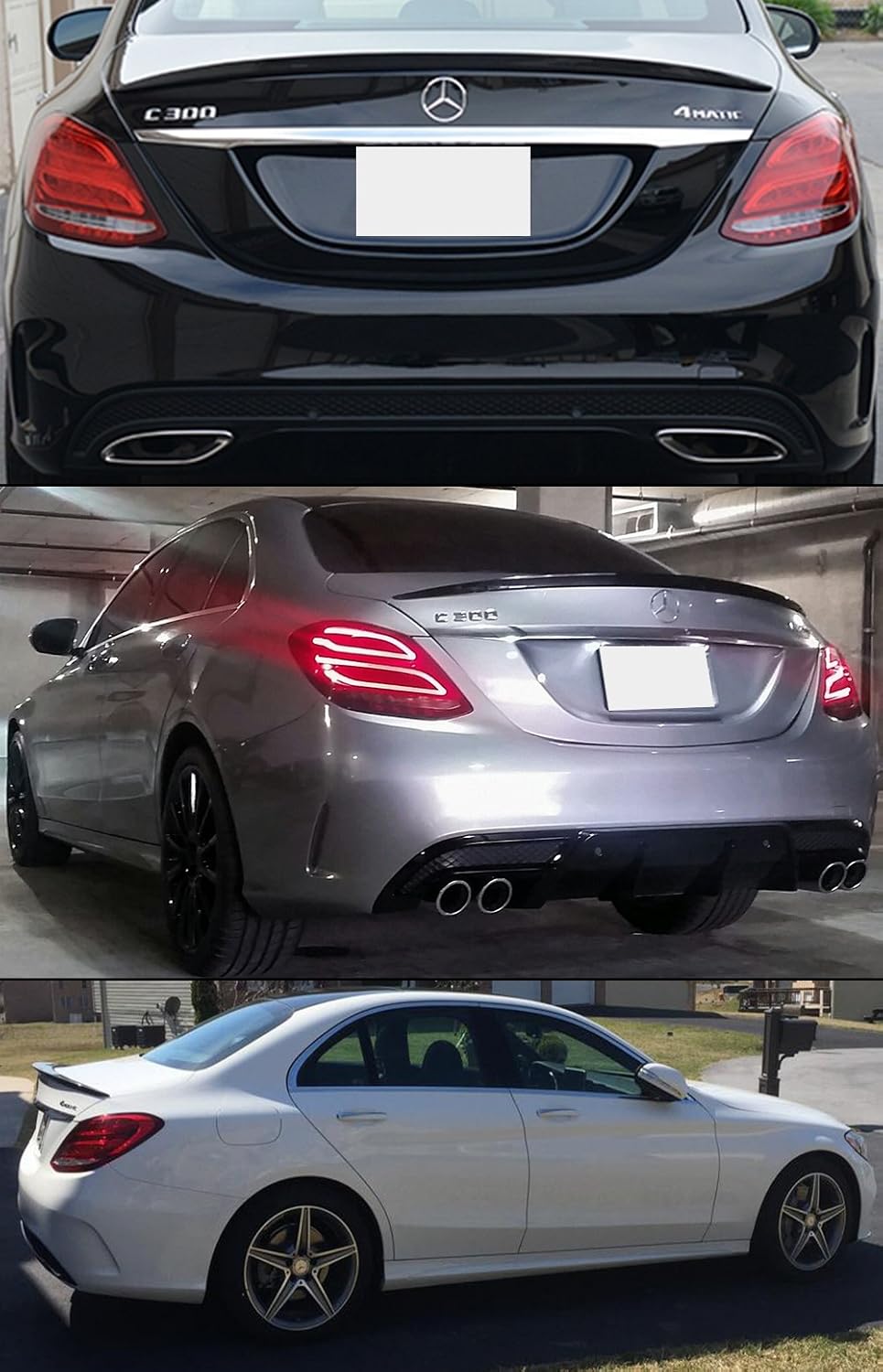 Carbon Fiber Rear Trunk Spoiler Wing S203677