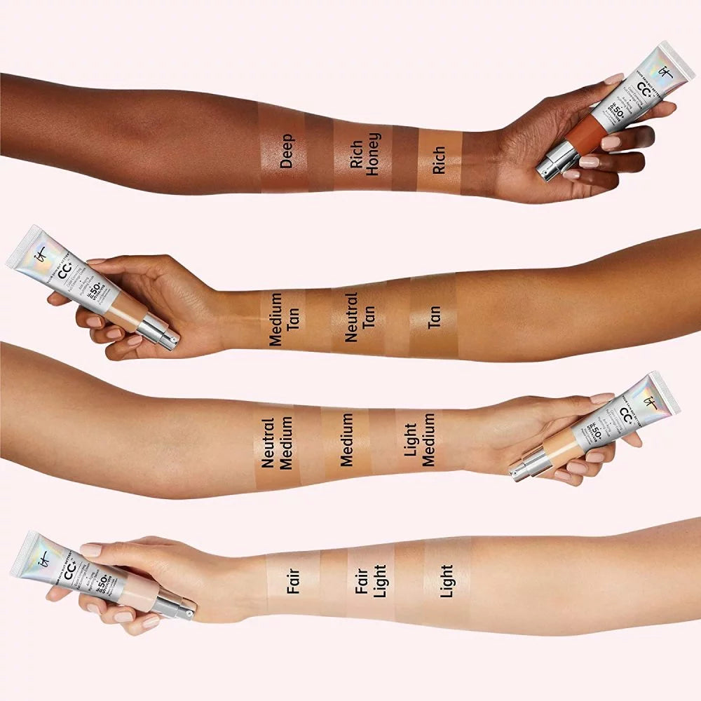 Fair Color Correcting Full-Coverage CC Cream SPF 50 Sunscreen 1.08 fl oz B1783