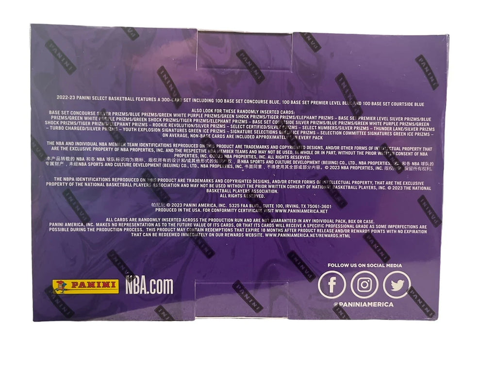 2022-23 Select Basketball Trading Card MEGA Box 10 Packs O46467