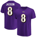 Men's Purple Baltimore Ravens T-Shirt T711599