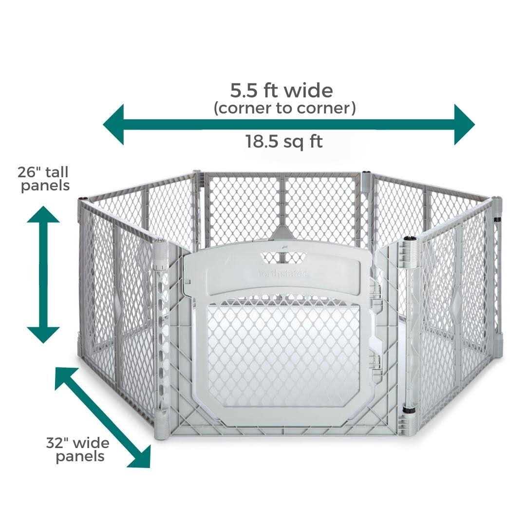 6-Panel Dog Playpen A9688