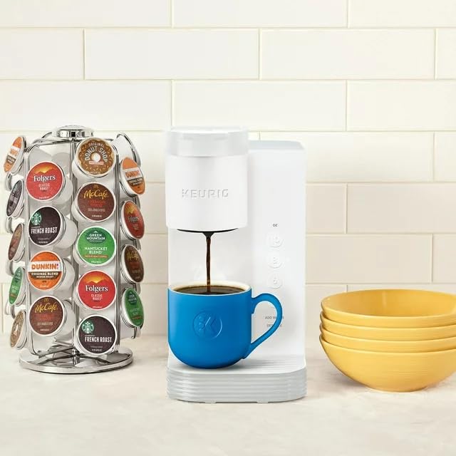 Single Serve K-Cup Pod Coffee Maker, Black, Compact Y317028