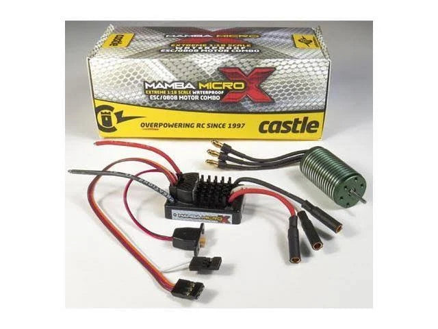 1/18 Mamba Micro x ESC w/4100KV Motor J122554