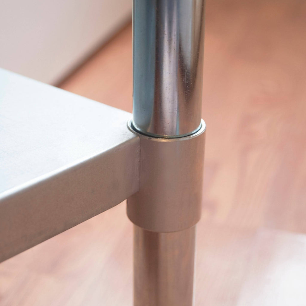 Stainless Steel Work Table with Casters 24 x 72 Inches F3310
