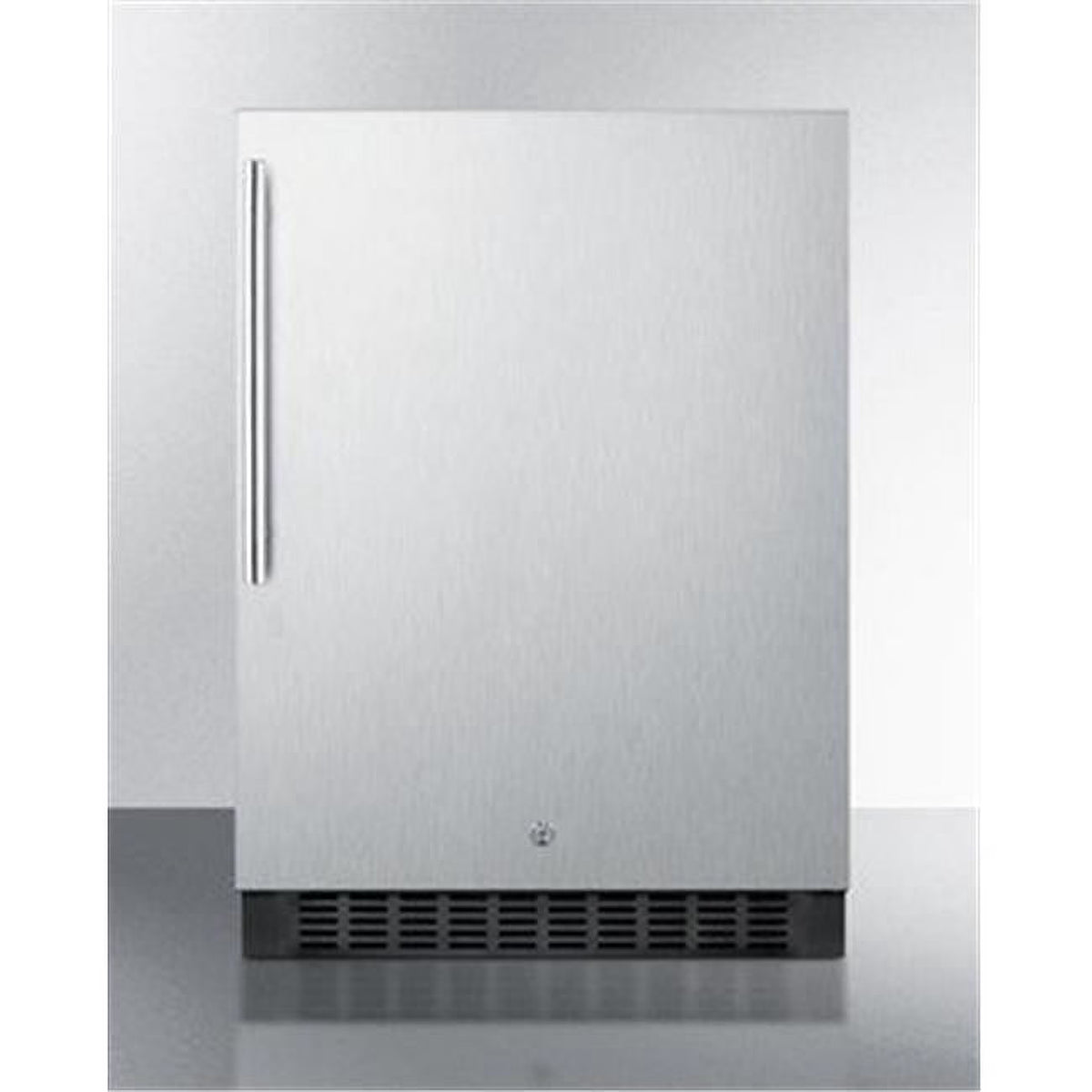 24 in. Outdoor Built-in All Refrigerator with Lock - Stainless Steel E734