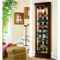 8 Shelf Corner Cabinet M397