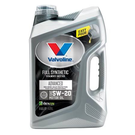 (12 Pack) Valvoline Advanced Full Synthetic SAE 5W-20 Motor Oil 5 Quart A526