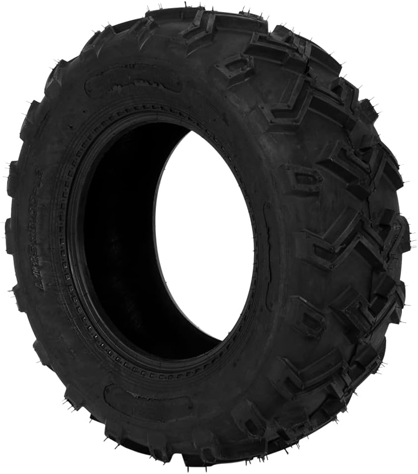 25x8x12 Tubeless 6Ply ATV UTV Tire Pack of 2 C315197