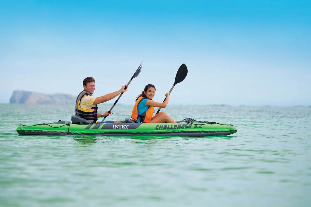 2-Person Inflatable Kayak with Oars and Pump R22611
