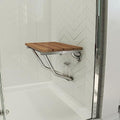 Teak Shower Seat, 20" W x 14" D F667573