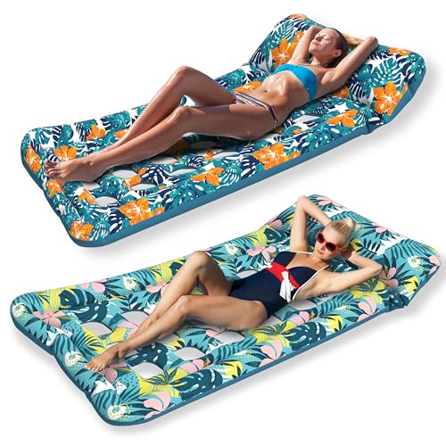 Oversized Inflatable Pool Floats Lounge 2 Pack N1808