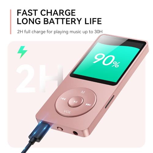 MP3 Player with Bluetooth, 1.8 inch Screen, 32GB D866
