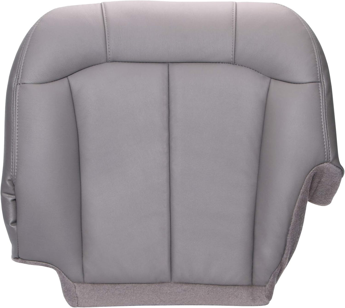Medium Dark Pewter Leather Replacement Seat Cover K344994