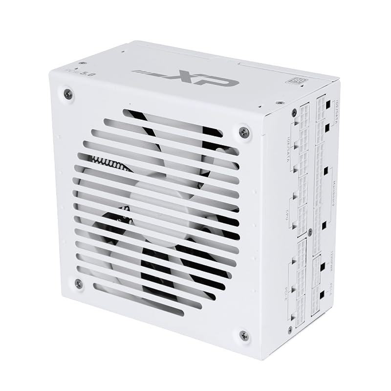 850w White ATX 3.0 PCIE 5.0 80Plus Platinum Full Modular Power Supply G406