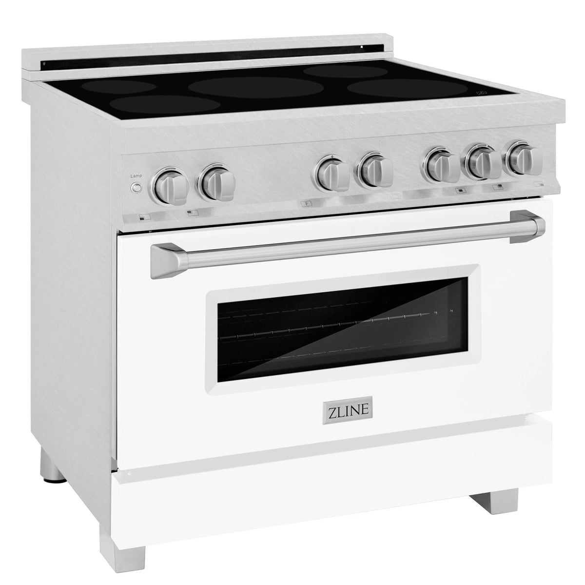 36 4.6 cu. ft. Induction Range with 5 Element Stove and Electric Oven Q597792