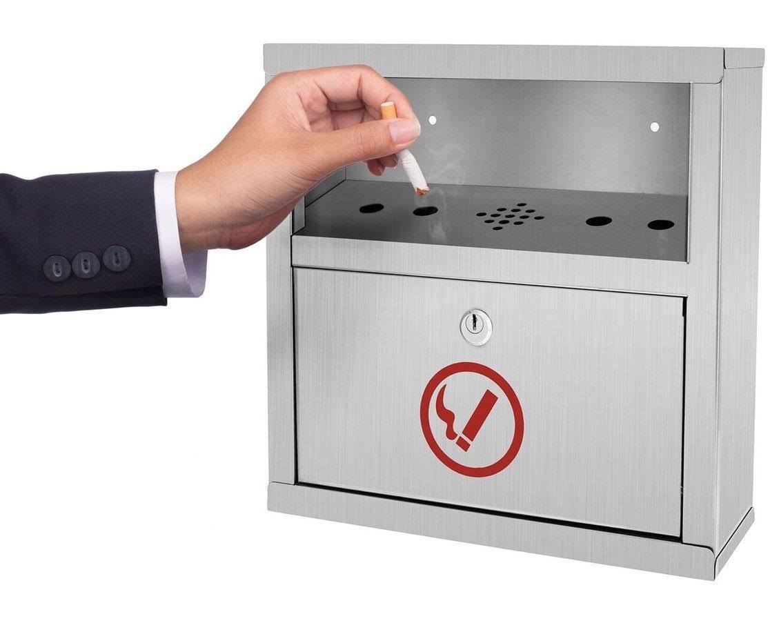Wall Mounted Cigarette Disposal Bin C104314
