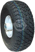 Front Wheel Assembly 11 x 400 x 4 Gray Pack of 2 M8669