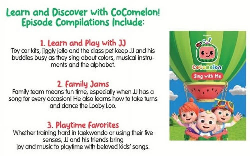 Sing With Me DVD W1323