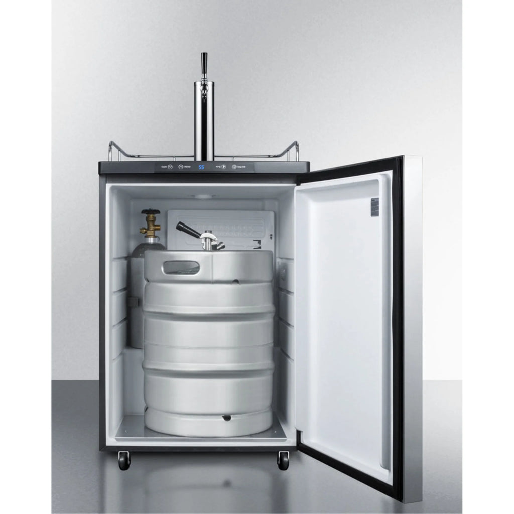 Built-in Beer Dispenser with Digital Thermostat and Stainless Steel Door O6510