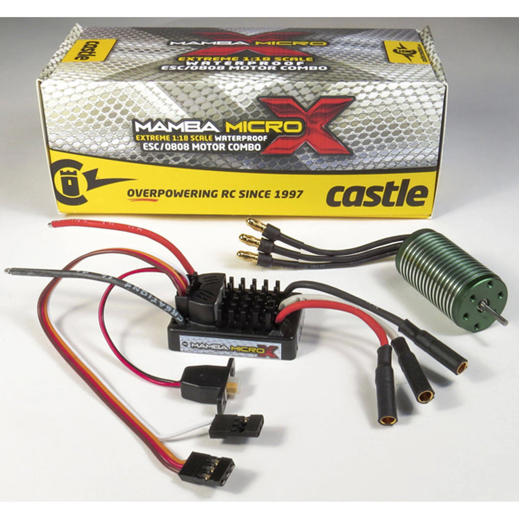 1/18 Mamba Micro x ESC w/4100KV Motor J122554