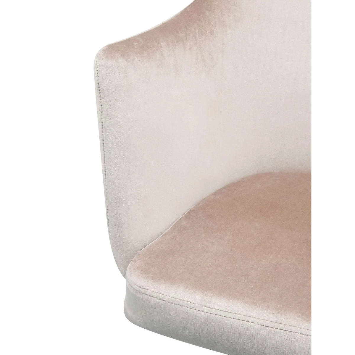 Champagne Velvet Office Chair H786