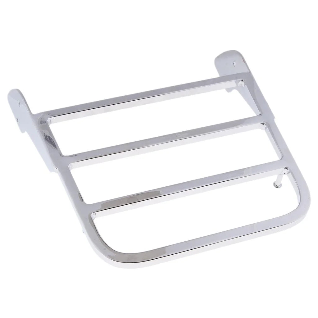 Chrome Motorcycle Sissy Bar Luggage Rack J605821
