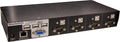 4-port USB KVM Switch with 4 KVM Cables E107216
