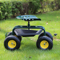 Garden Cart with Wheels Tool Tray E789176
