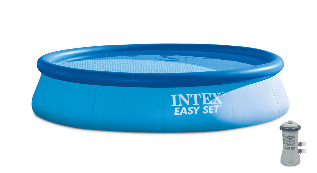 13' x 32 Above Ground Swimming Pool with Filter Pump & Cover Q8318