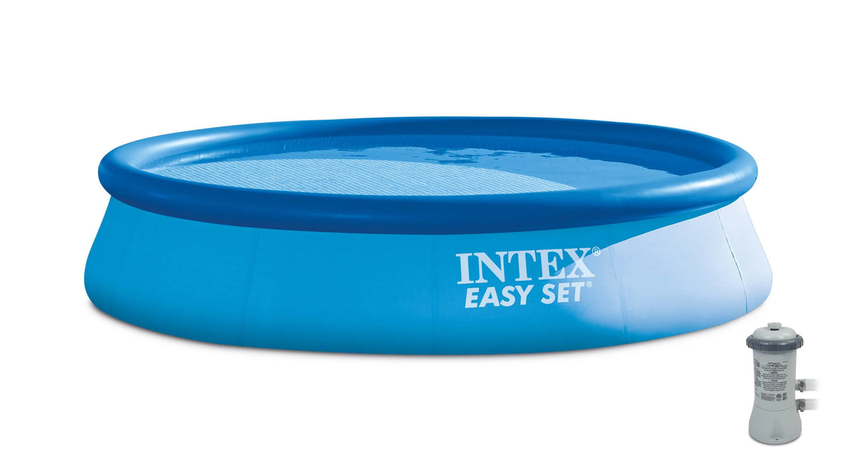 13' x 32 Above Ground Swimming Pool with Filter Pump & Cover Q8318