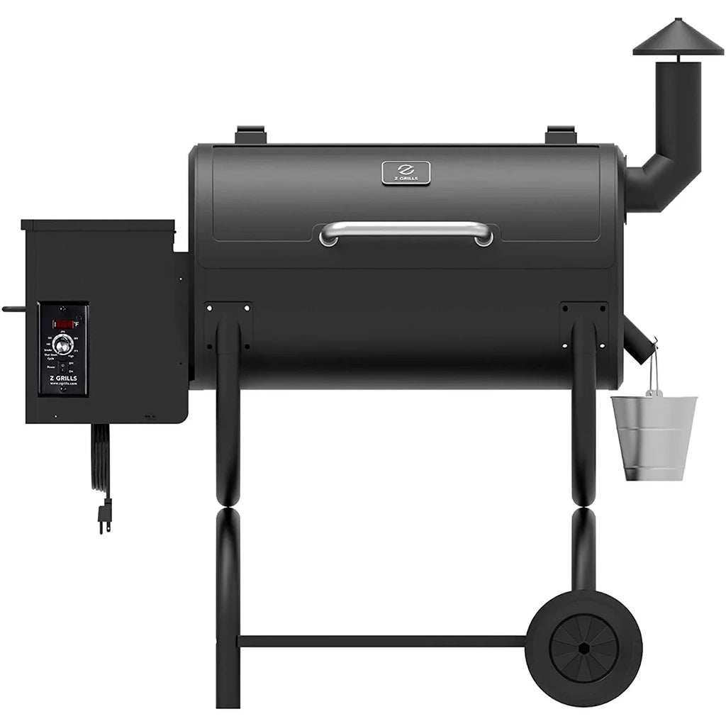 Wood Pellet Grill & Smoker 8-in-1 with Automatic Temperature Control H388