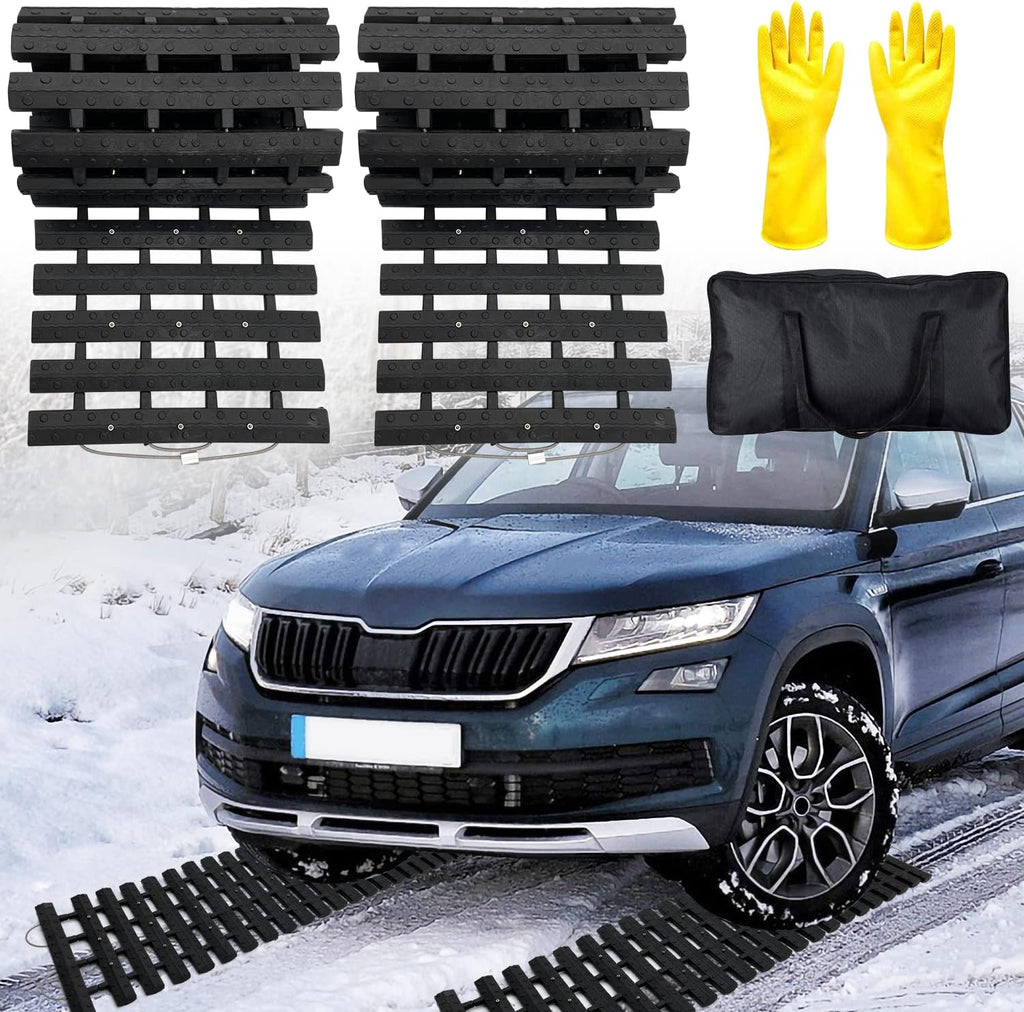 2 pcs Tire Traction Mats 39.3 x 10.8 X166