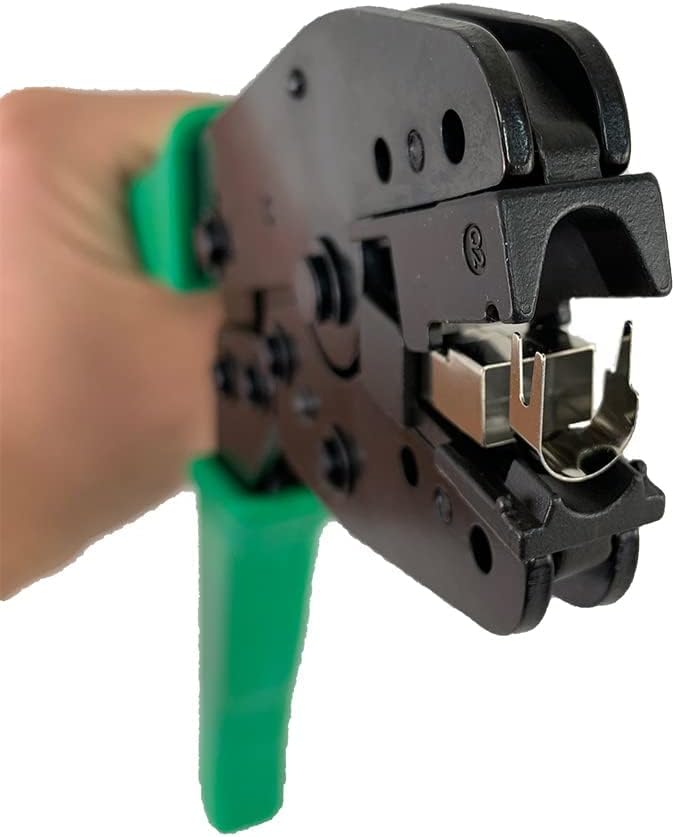 Cat7A and Cat8 RJ45 Crimping Tool M856