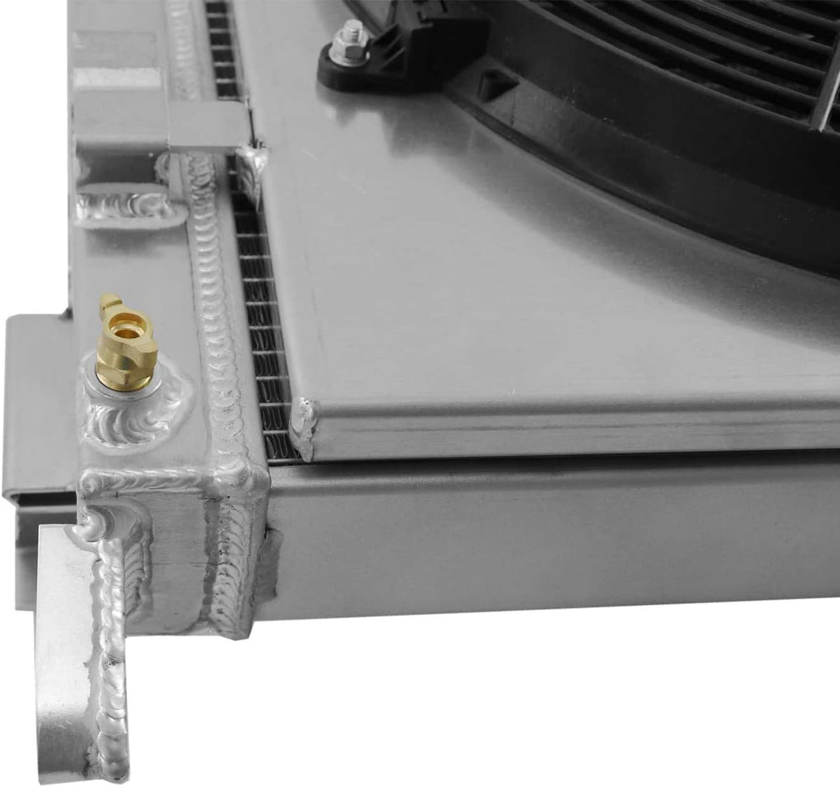 3 Row All Aluminum Radiator with Fan and Shroud S8152