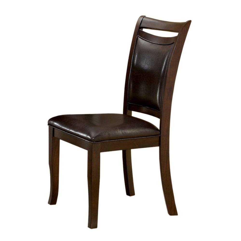 Espresso Side Chairs (Set of 2) D722749
